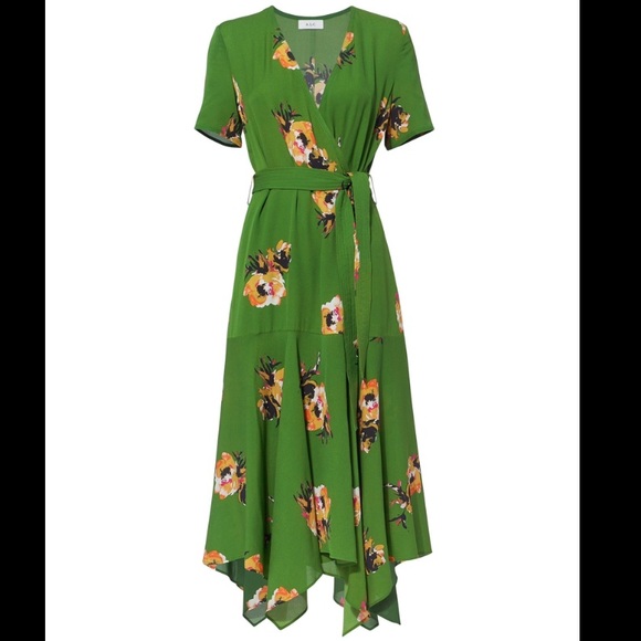 A.L.C. Floral Wrap Dress - Picture 2 of 4